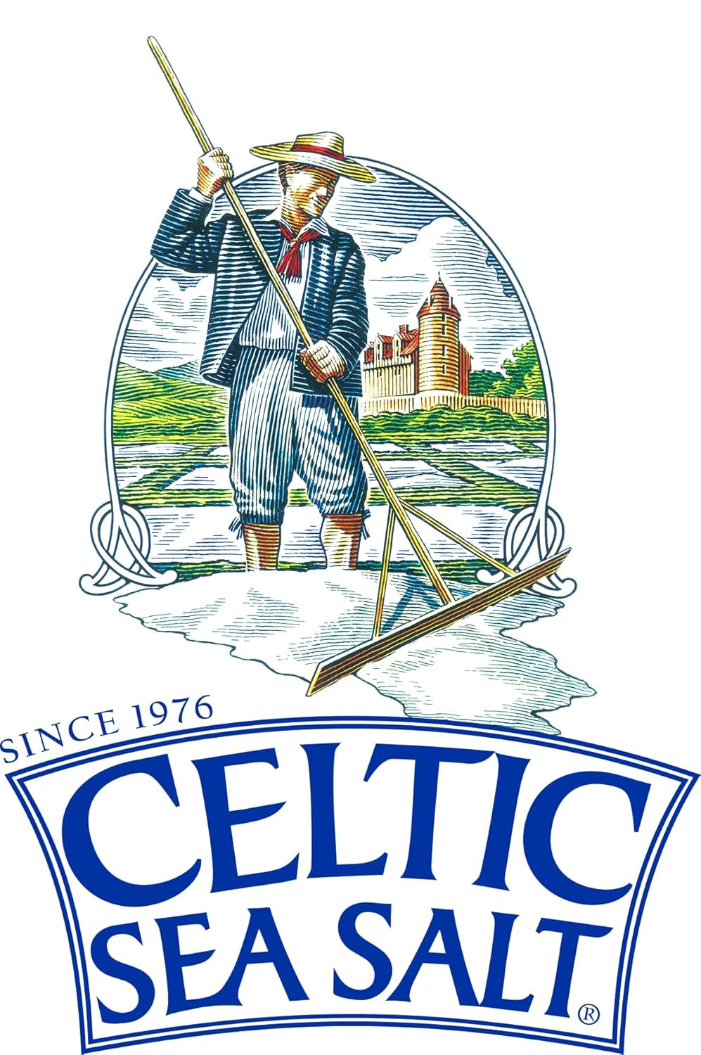 Celtic Sea Salt, Light Grey Mineral Sea Salt, 1 Pound Resealable Bag Unrefined H