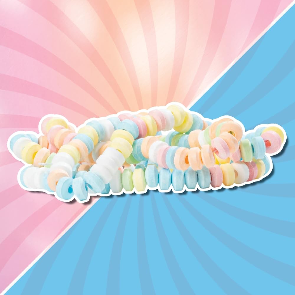 36 Candy Necklaces Individually Wrapped, Choker Style Nostalgic Pastel Candy …