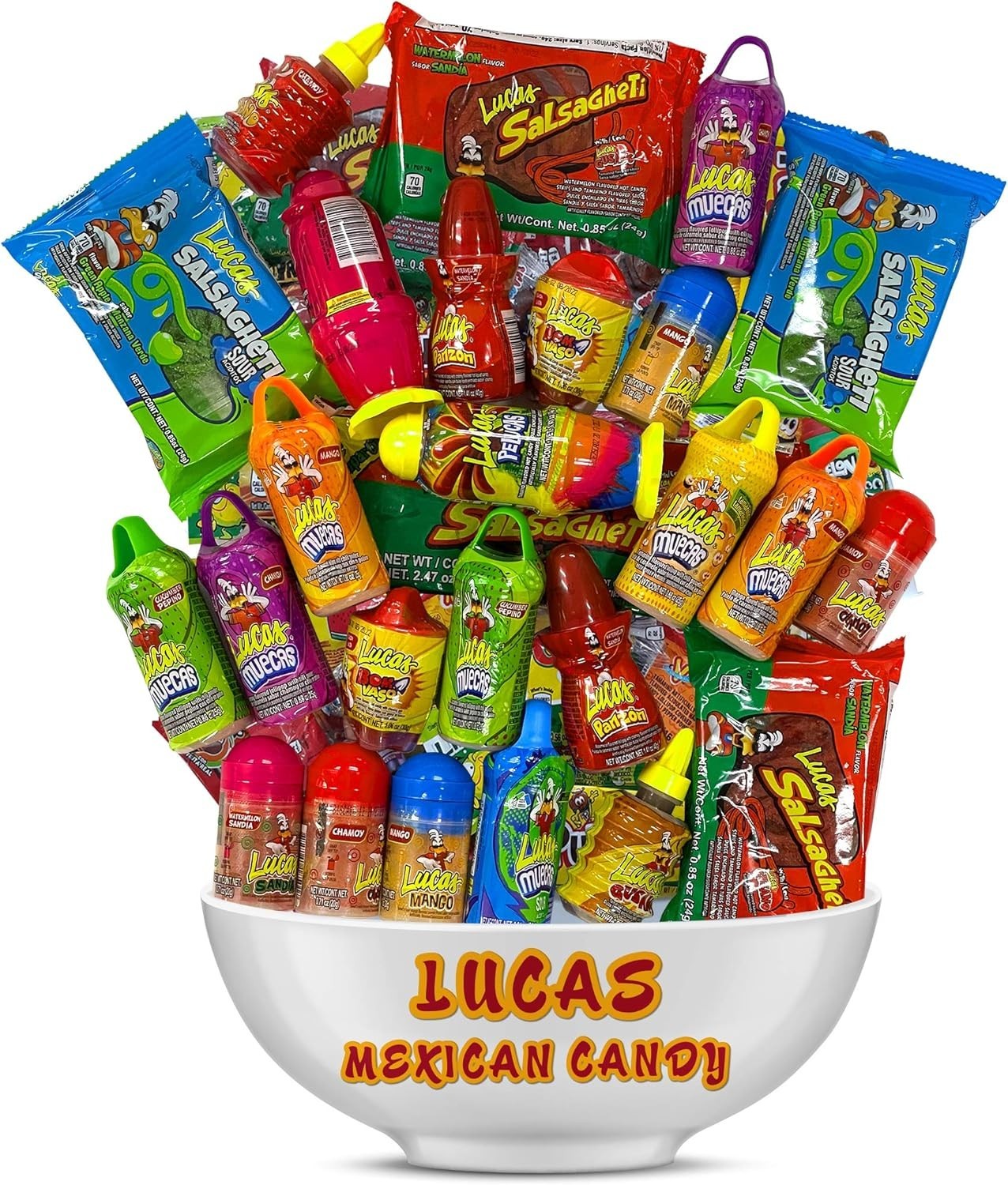 Lucas Mexican Candy Mix – Sour, Sweet, Spicy