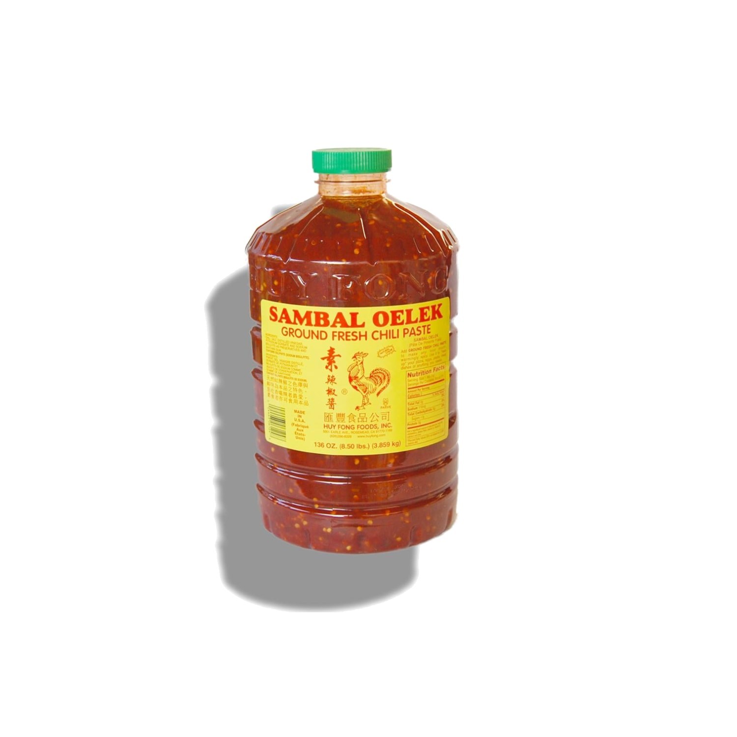 Sambal Oelek 3.859kg Ground Fresh Chili Paste
