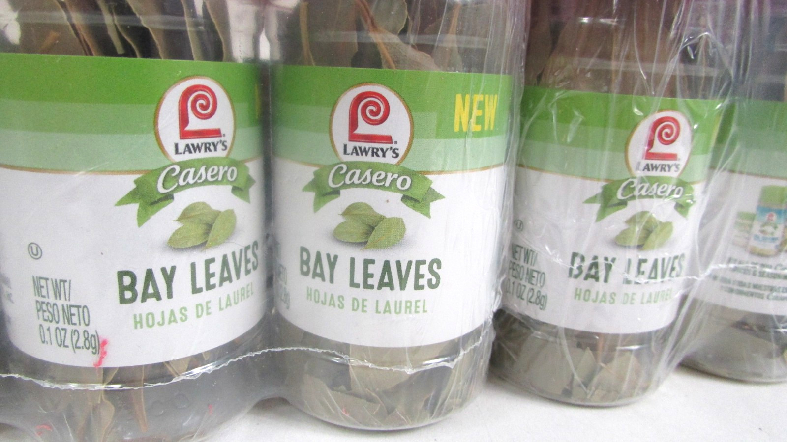 12 x Lawrys Bay Leaves 0.1 Oz / Unopened & Unused Exp. 3/2029