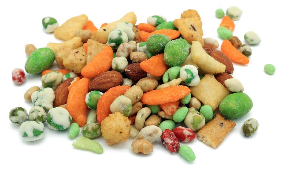 Oregon Farm Fresh Snacks Wasabi Peas & Rice Crackers Mix Locally Sourced 32 oz