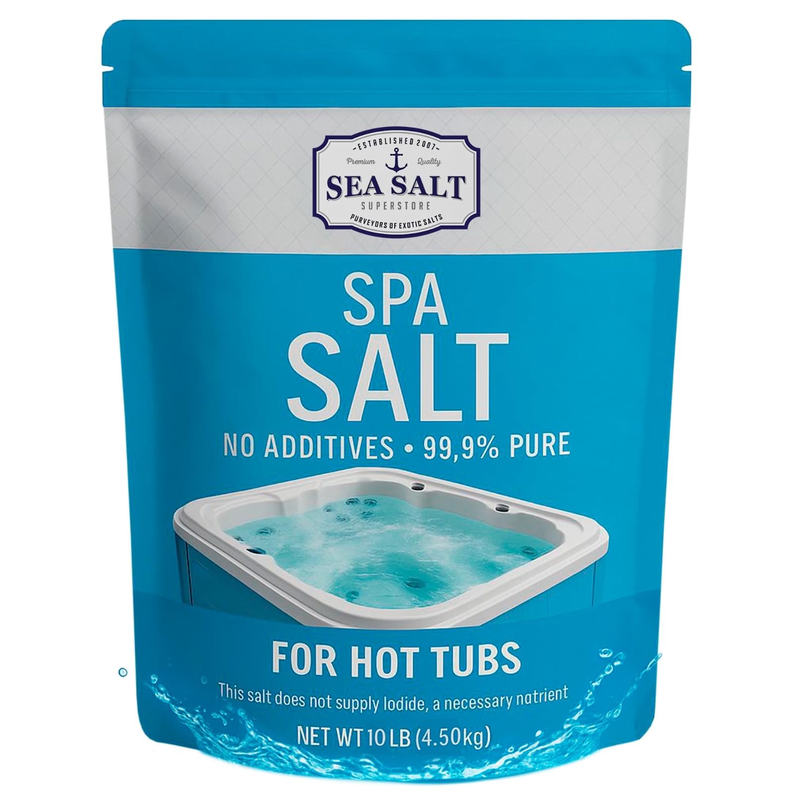 Hot Tub Spa Salt for Water Systems Chlorine Generators, Pool Salt for Hotspr…