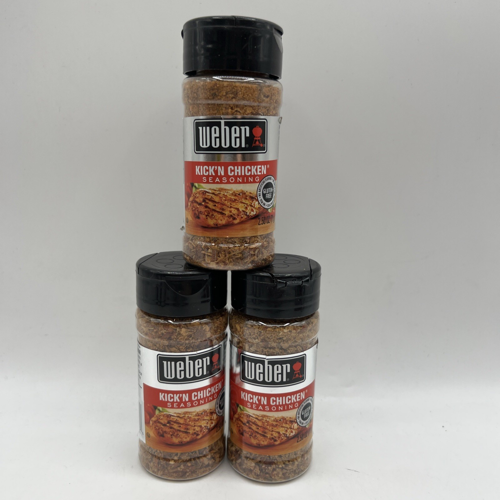 Weber Kick’n Chicken Seasoning 2.5 oz 3 Pack