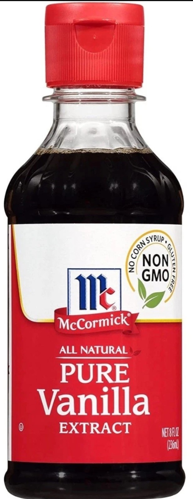 McCormick Vanilla Extract All Natural 8 fl. oz. NON GMO