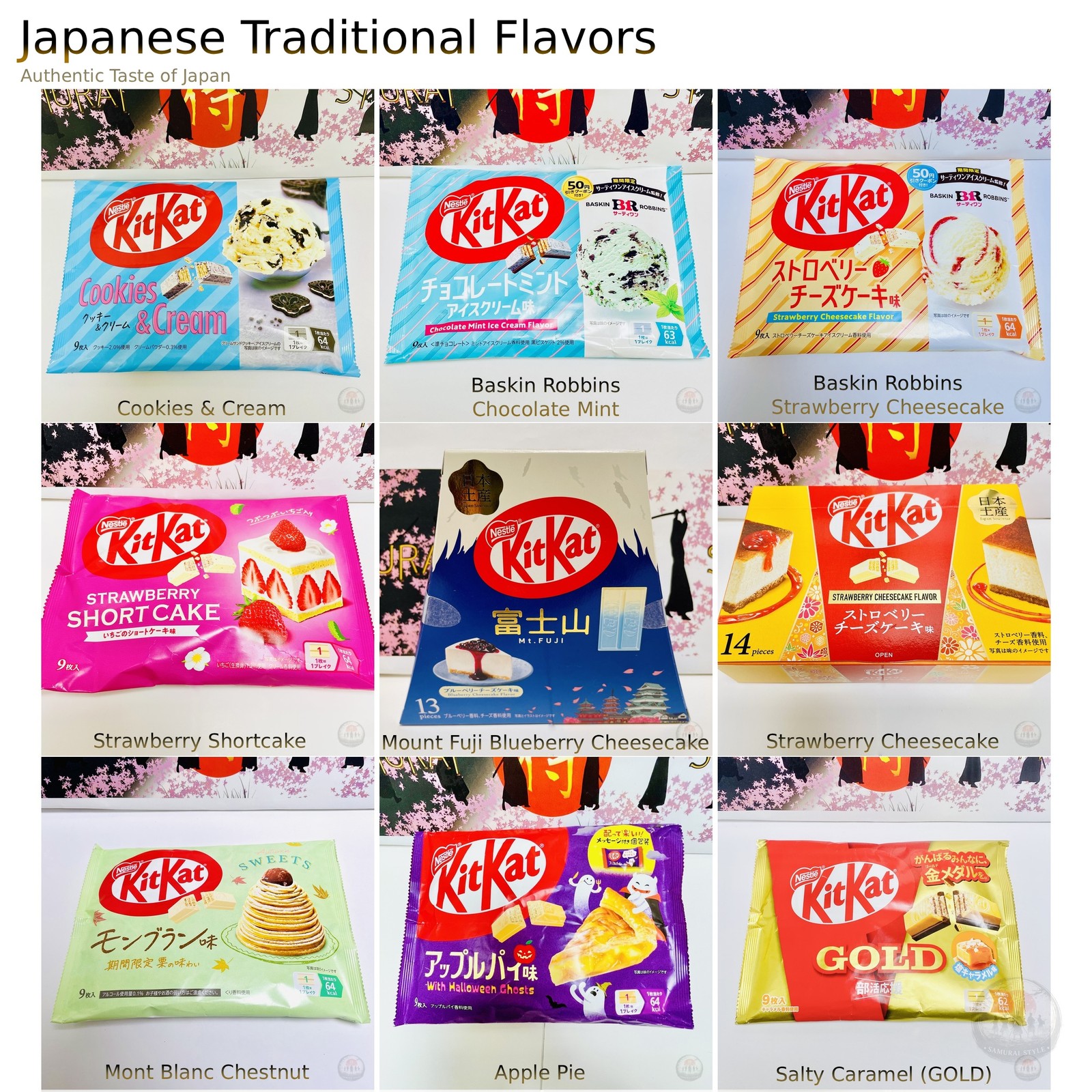 KitKat Japan Limited 38 Unique Flavors Choose Your Favorite
