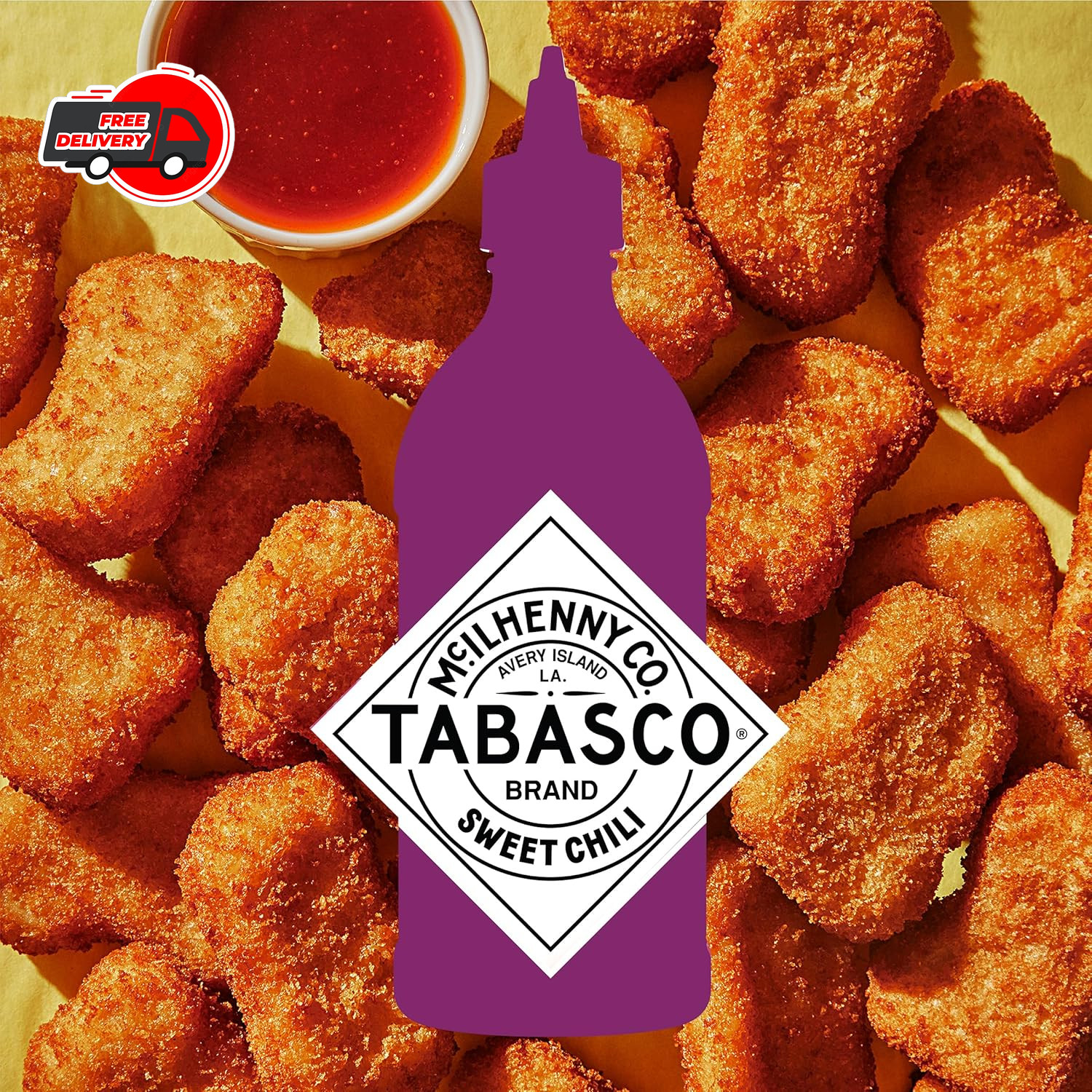 TABASCO® Sweet & Spicy Sauce – Mild Heat, Easy Squeeze Bottle, 11oz