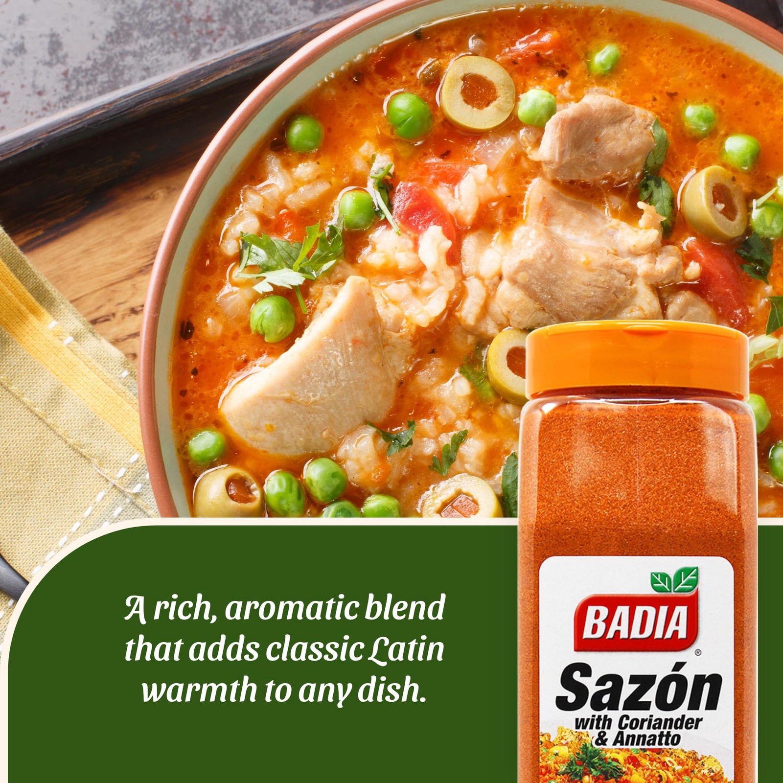 Sazon Seasoning 32 Oz Gluten-Free Coriander & Annatto – Bold Latin Flavor