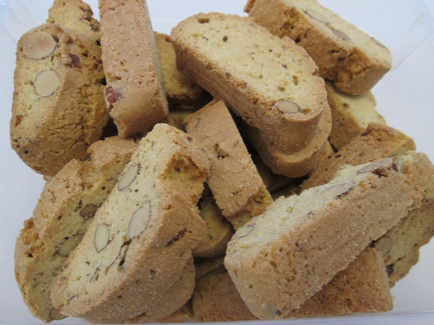 La Dolce Vita Classic Italian Biscotti 40 Oz Tub 65 Count Cookies