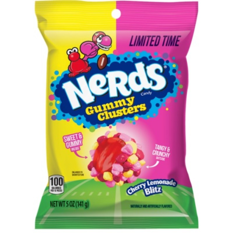 6x Nerds Gummy Clusters Cherry Lemonade Blitz Candy Sweet Snacks 5oz