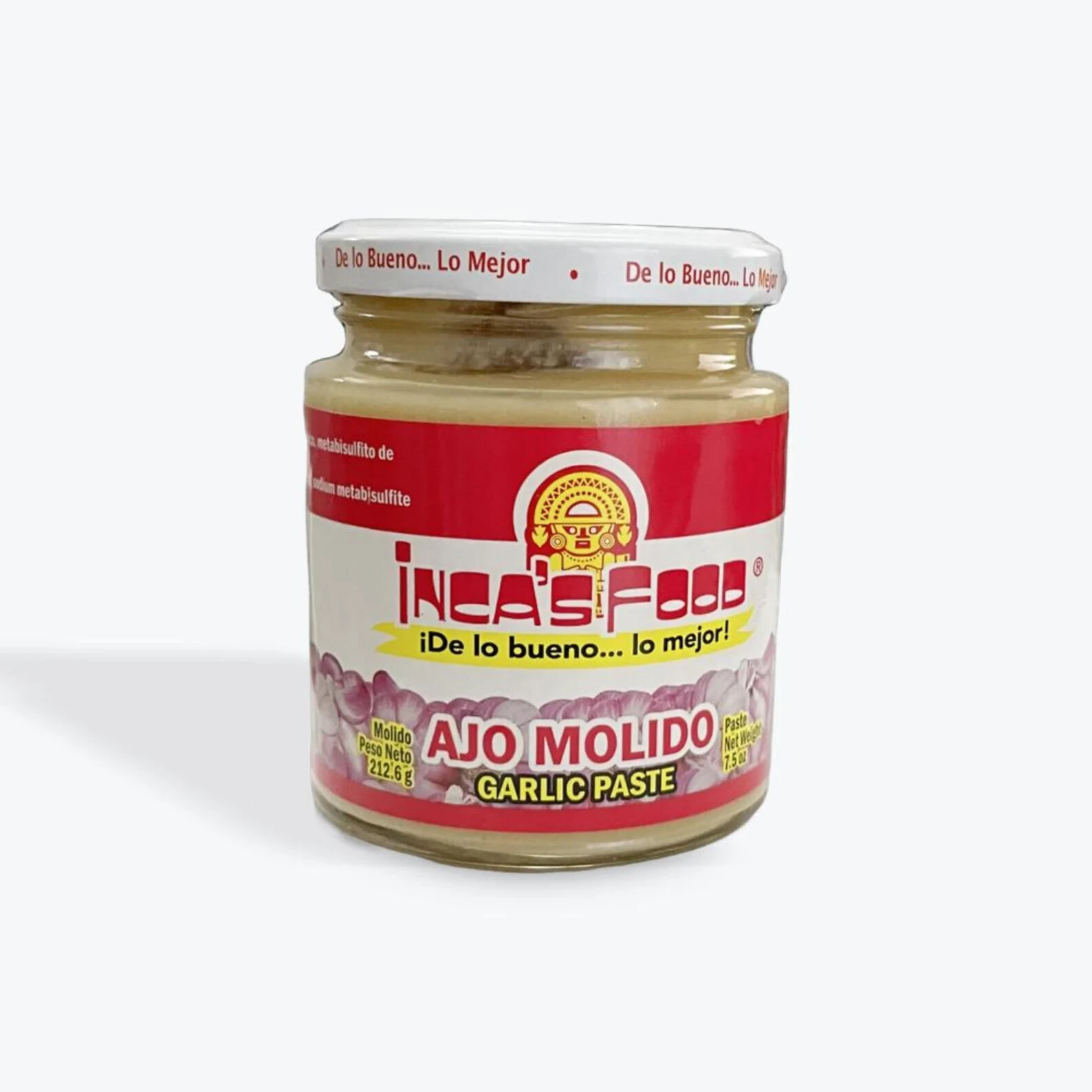 Inca’s Food AJO PASTA 7.5 Oz 212.g – PACK X 2 GARLIC MOLIDO