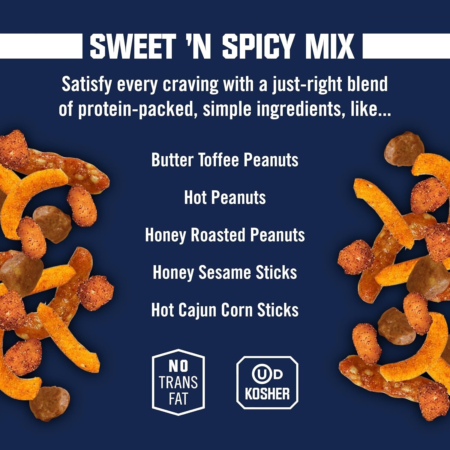 Kar’s Nuts Sweet ‘N Spicy Snack Mix – 72oz Bulk Pack of 12 Gluten-Free Treats