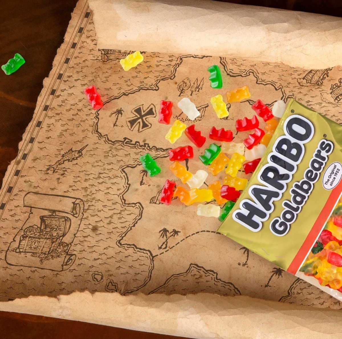 HARIBO Goldbears Original Fruit Gummy Candy, 28.8 oz Bulk Party-Size Bag