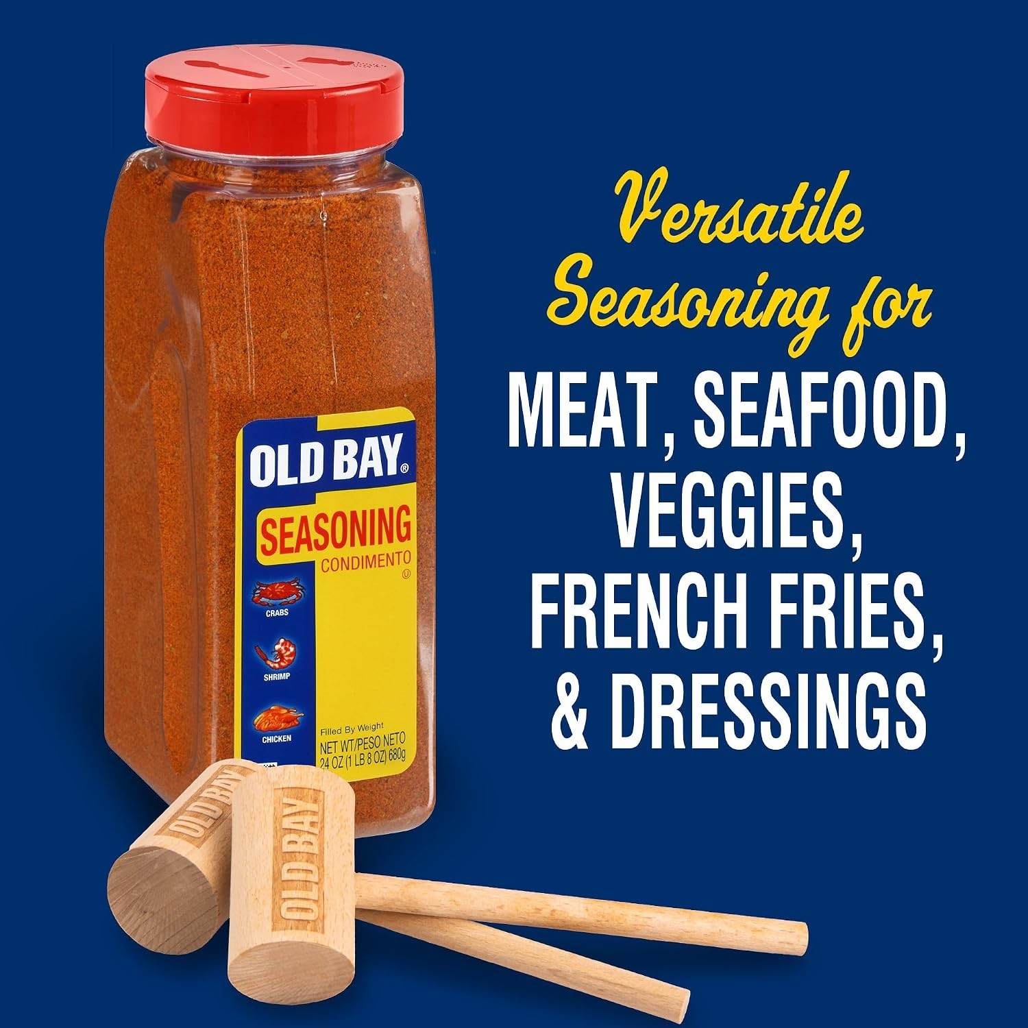 Versatile 24 oz All-Purpose Seasoning – Ideal for Seafood, Poultry & More