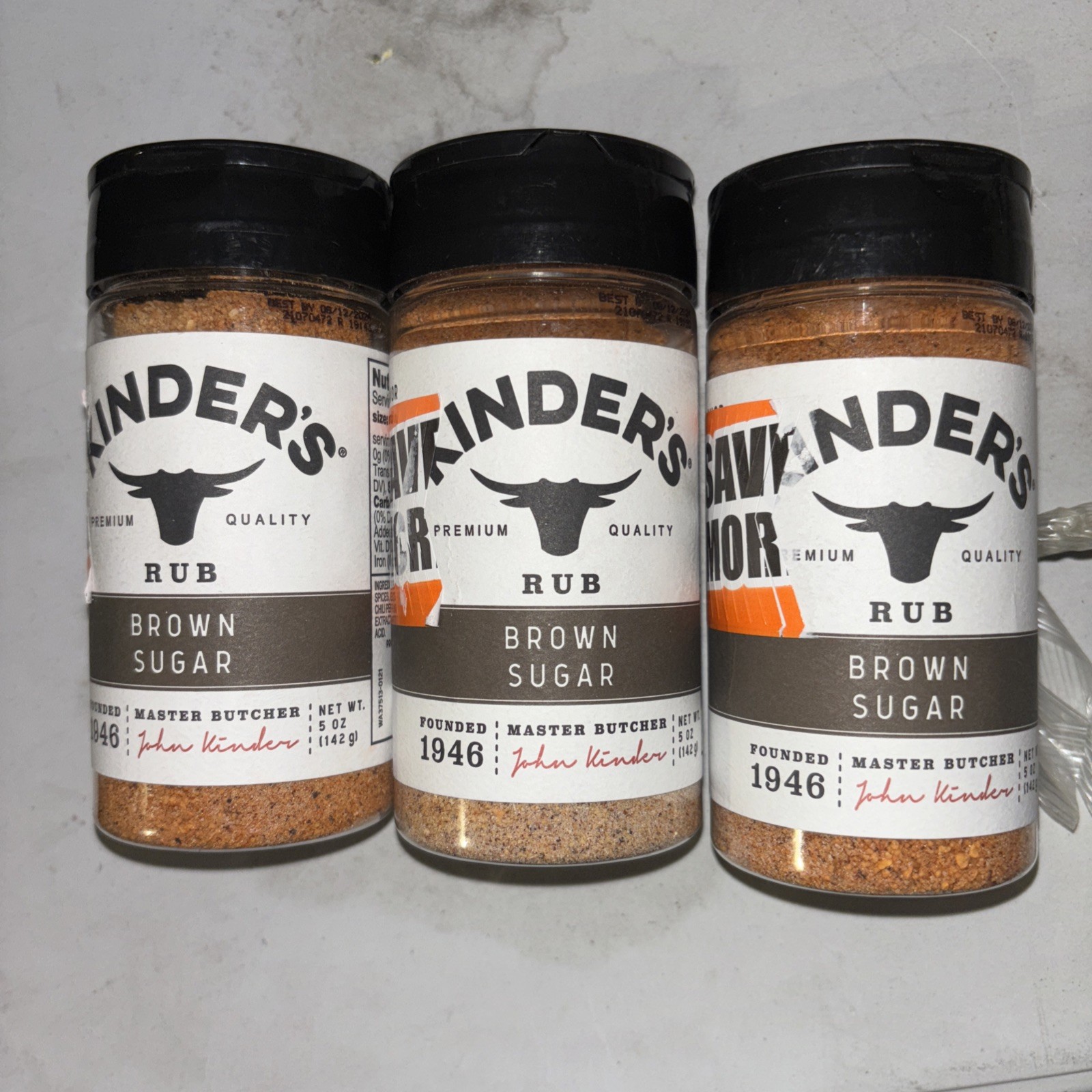 3-Kinders Rub Brown Sugar Barbeque 5 oz