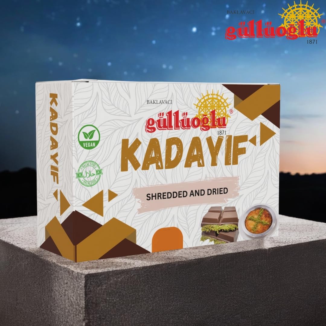 Dried & Shredded Kataifi – 10kg – 22 lb Kadayif Chopped Fillo Dough, Shredded