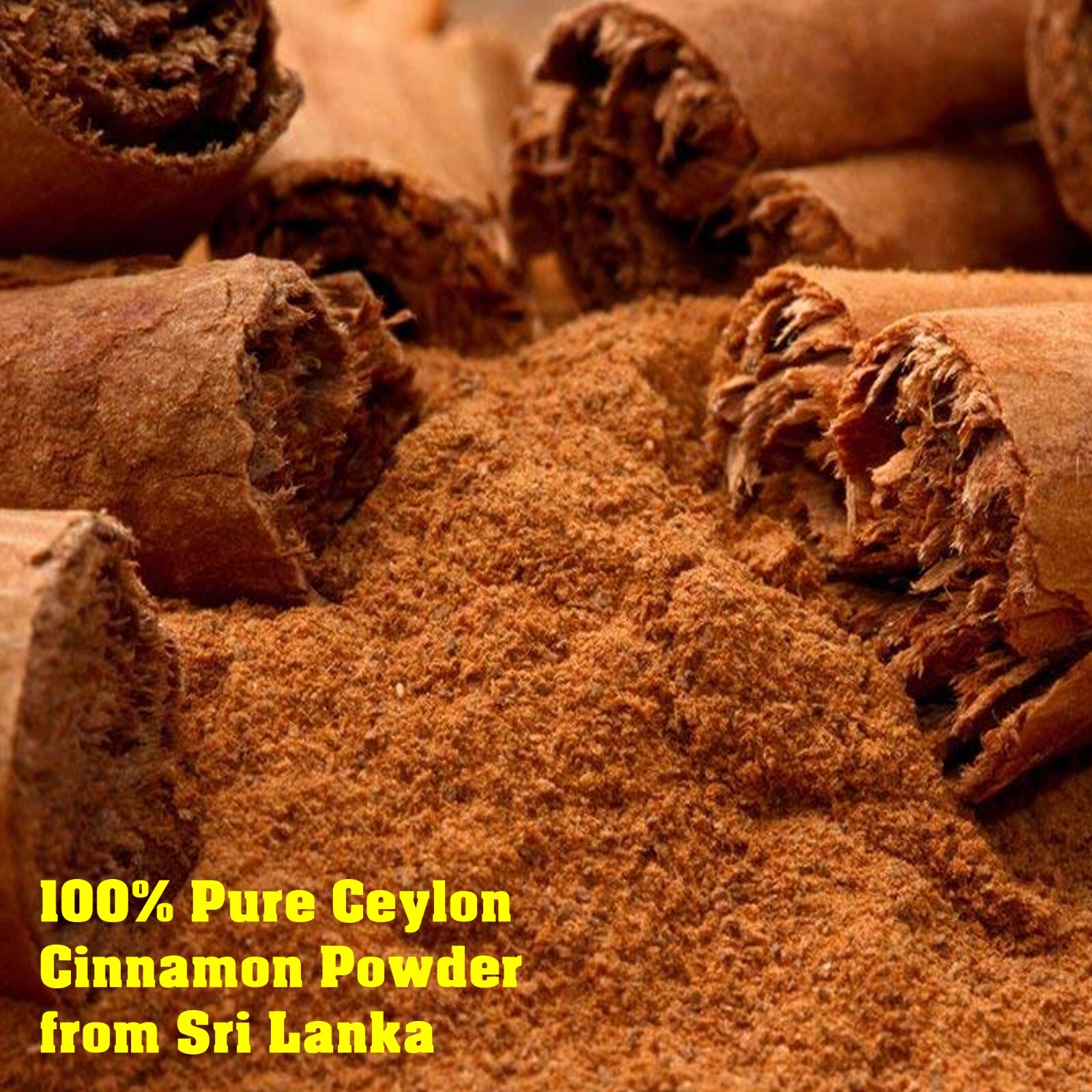 Premium Ceylon Cinnamon Powder, 16 Oz (1 lb)