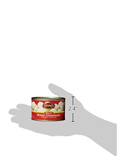 Dynasty Water Chestnuts, Whole, 8 oz 8 Ounce (Pack of 1)