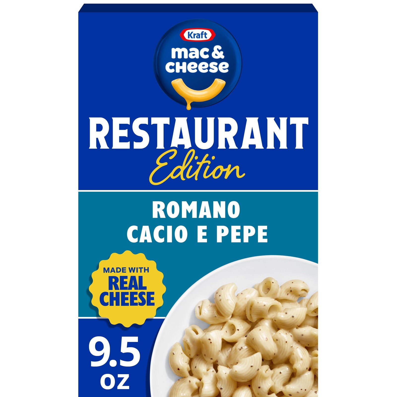 Kraft Mac & Cheese Restaurant Edition Macaroni and Cheese, 9.5 oz