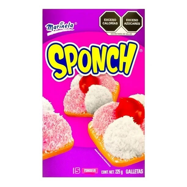 2 CAJAS DE GALLETAS SPONCH – MARSHMALLOW COOKIES (2 BOXES)