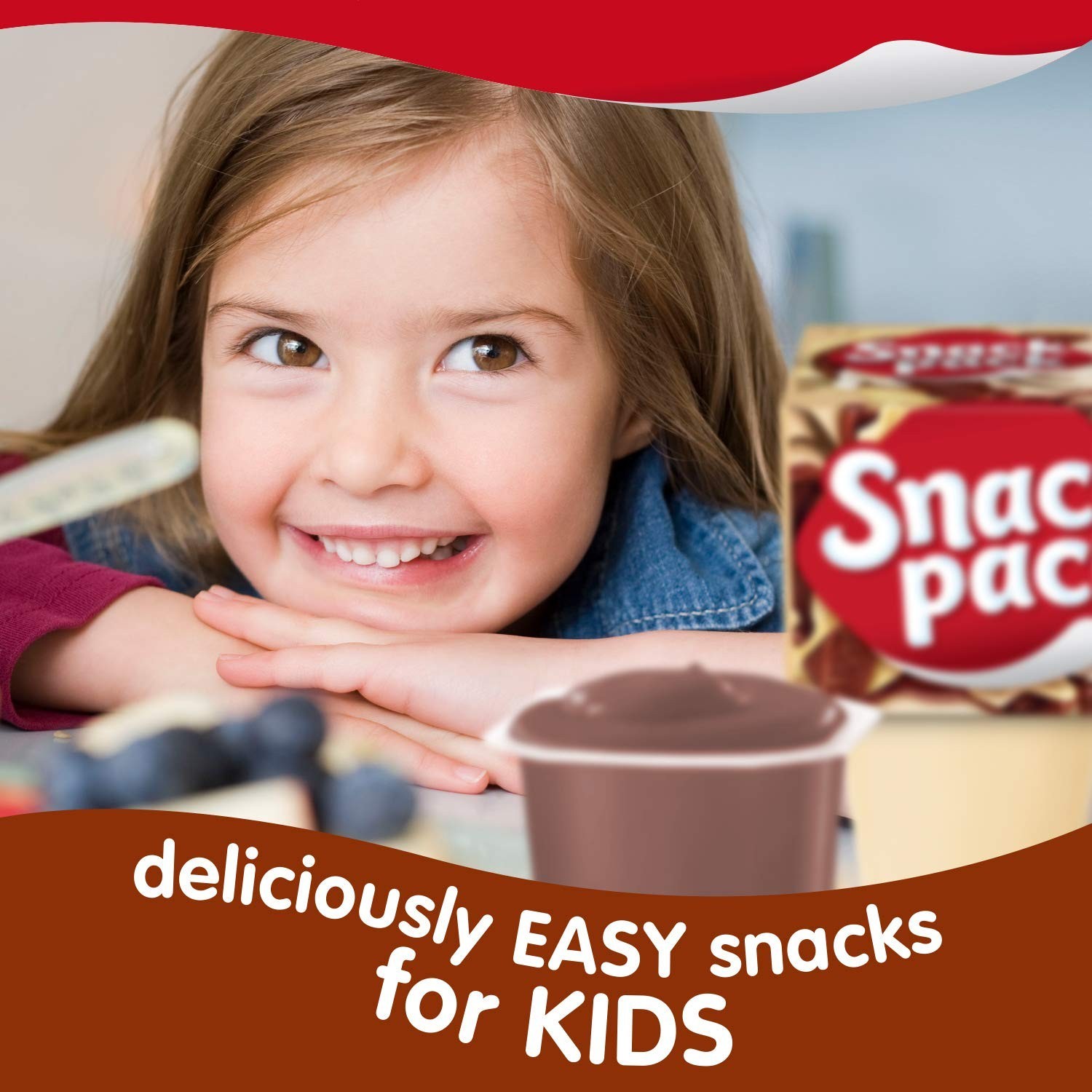 Snack Pack Chocolate and Vanilla Flavored Pudding Cups, 3.25 oz., 12-Count Famil