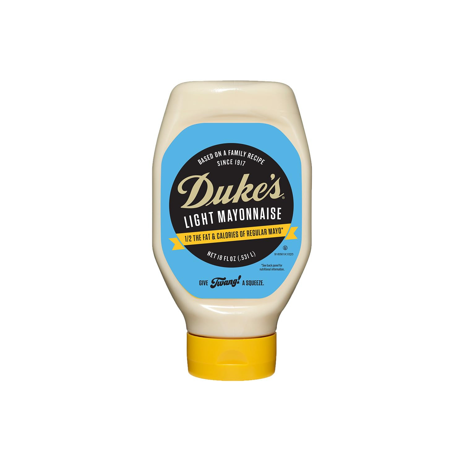 Duke’S Light Mayonnaise Squeeze Bottle – Smooth & Creamy, 18 Ounce (Pack of 3)