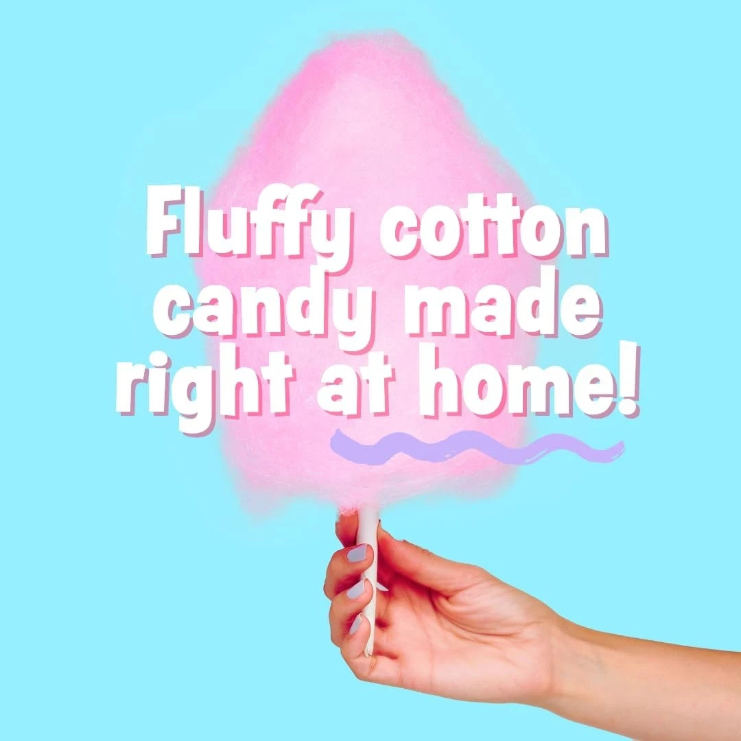 Cotton Candy Floss 50-Cones Flossine Sugar Flavoring Machine Maker Supplies Kit