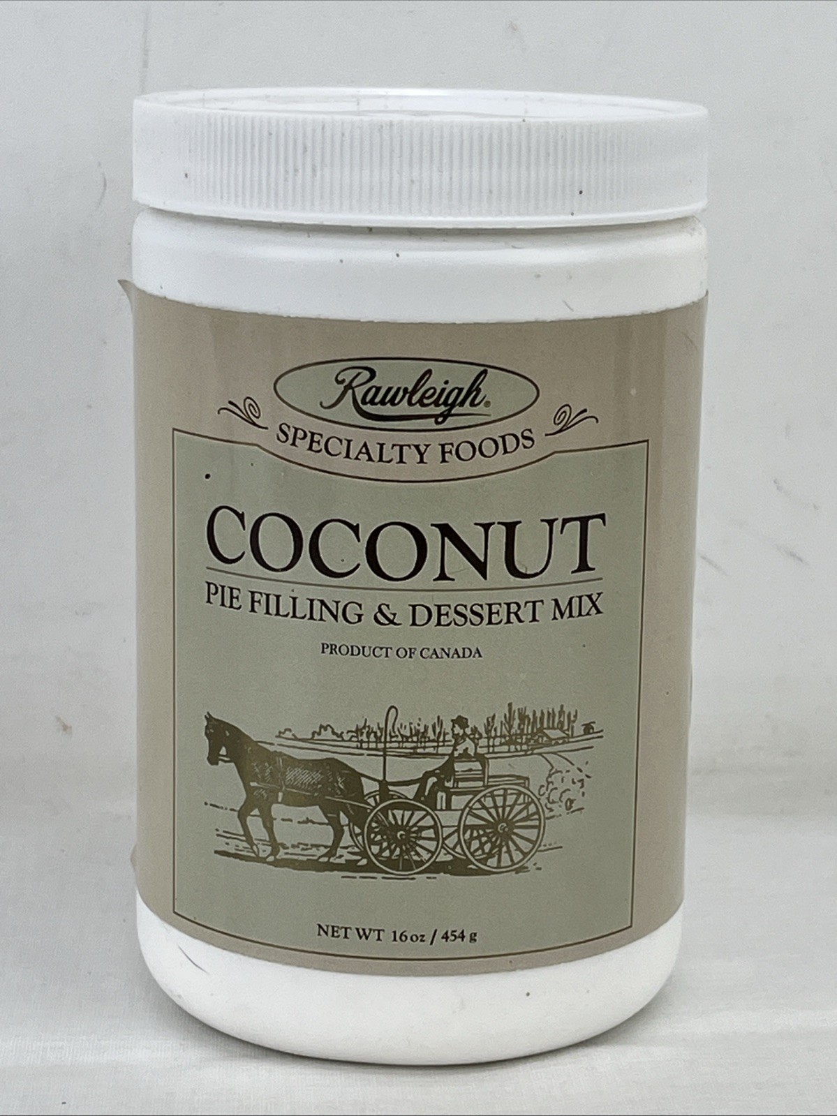 Rawleigh Coconut Pie Filling & Dessert Mix 16 oz.(454 g) NEW W/ FREE SHIPPING!