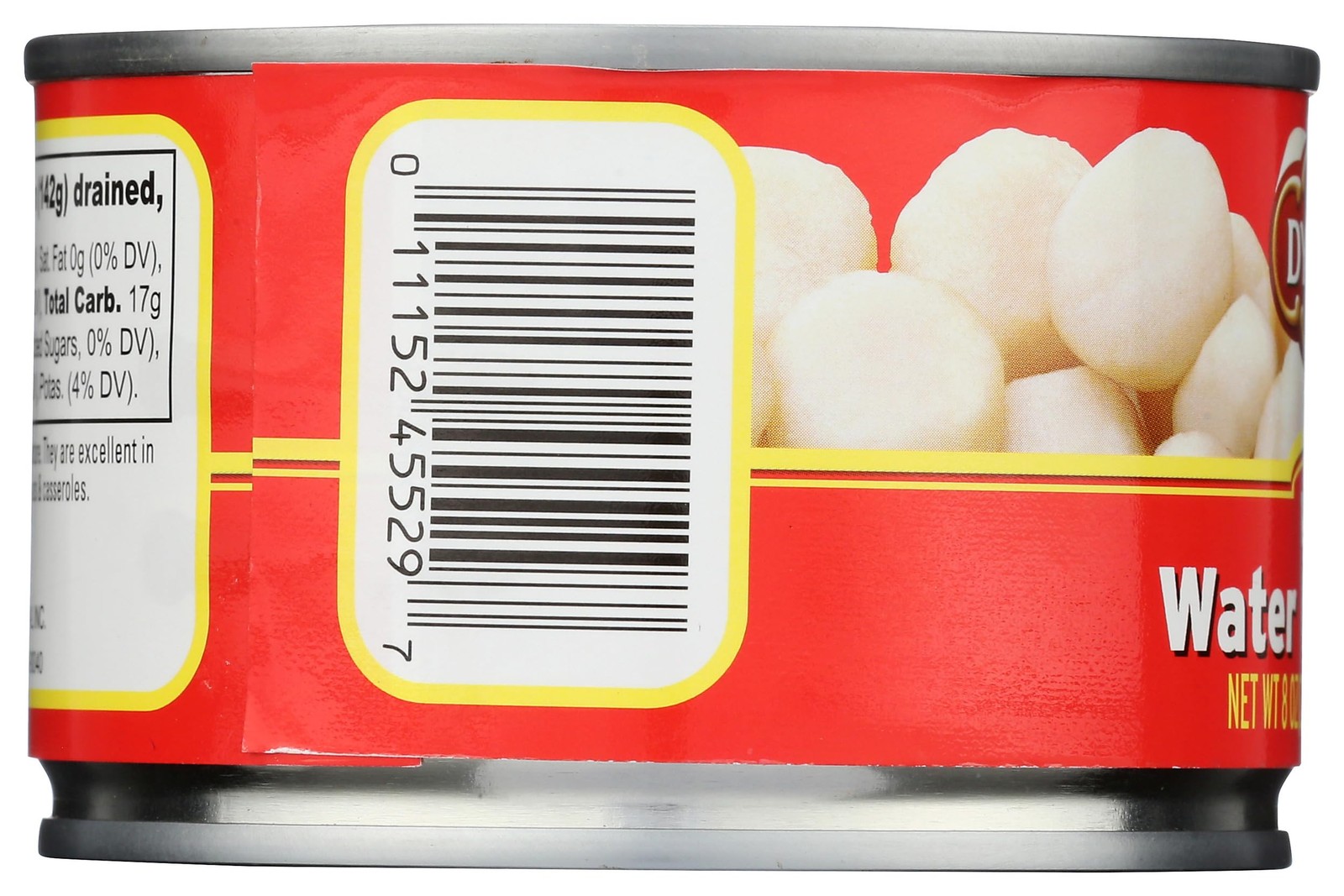 Dynasty Water Chestnuts, Whole, 8 oz 8 Ounce (Pack of 1)