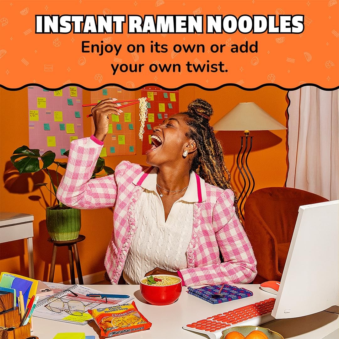 Maruchan Ramen Noodle Soup, Chicken Flavor – 3 Ounce (Pack of 24)