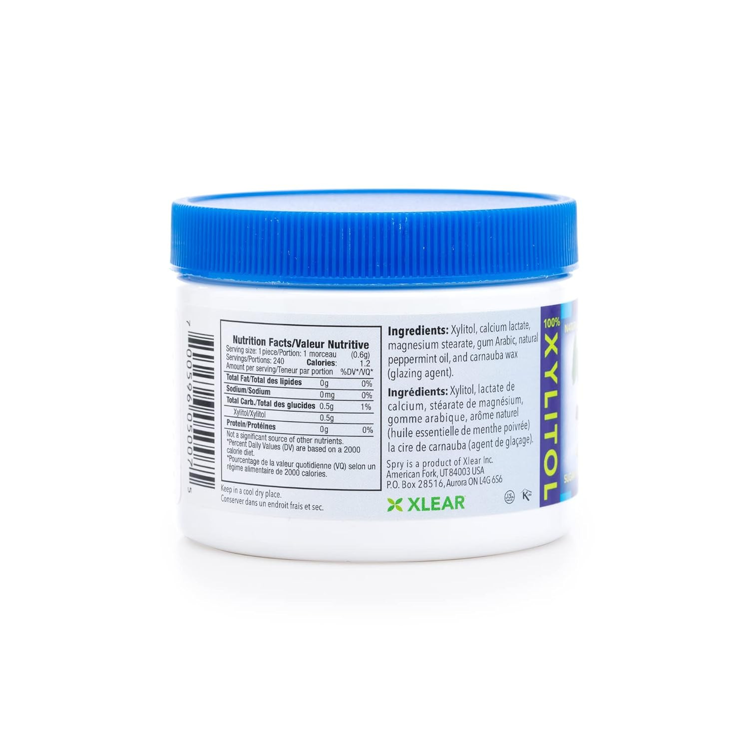 Xylitol Peppermint Sugar Free Candy – Promote Oral Health, Increase Saliva Produ