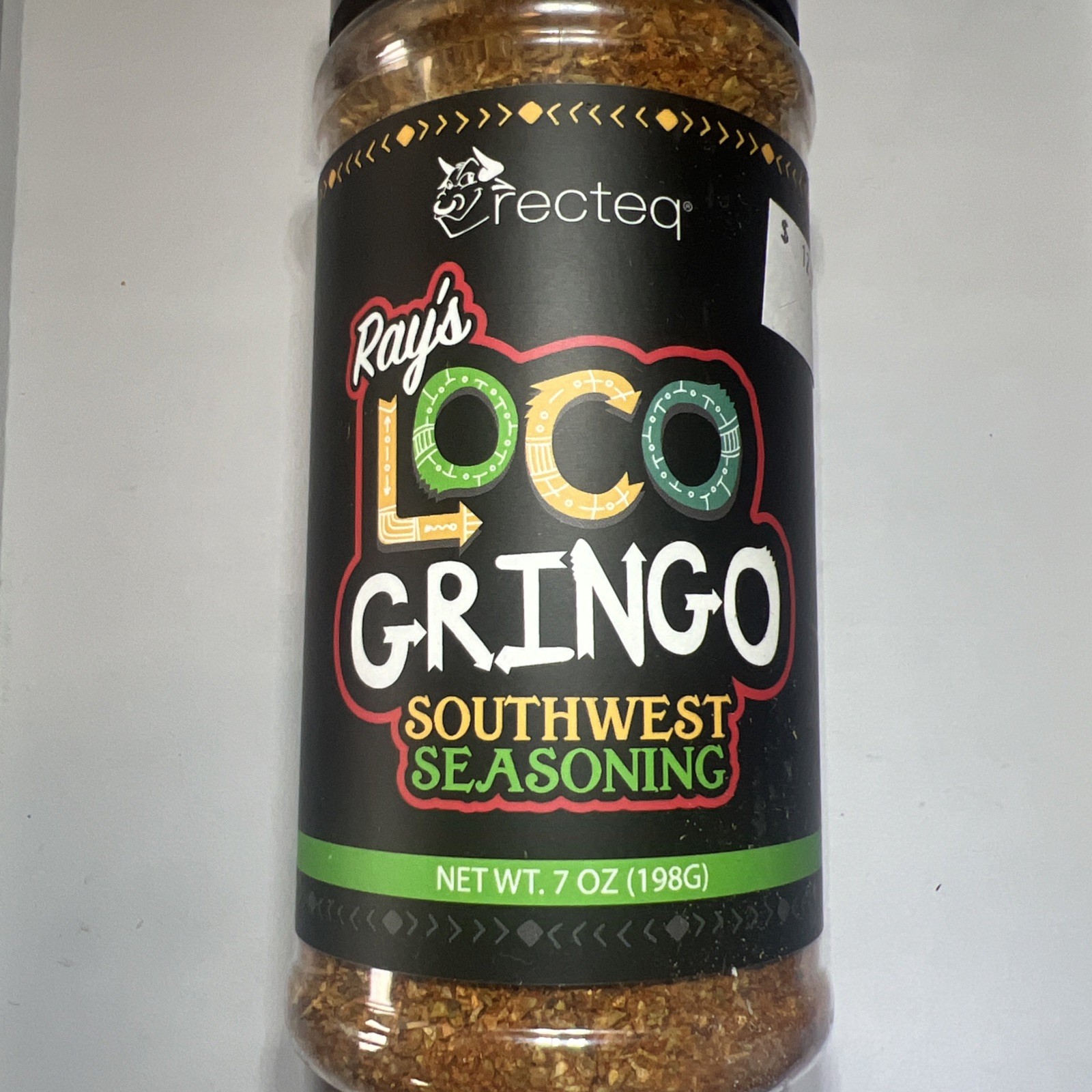 Recteq Rays Loco Gringo Southwest Seasoning exp3-2027 gluten free meat RUB spice