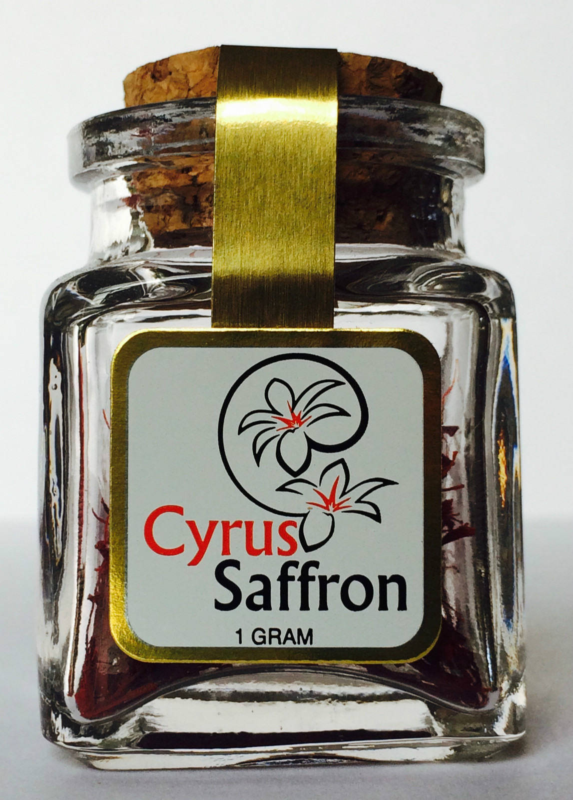 Cyrus Saffron, 100% PURE NATURAL RED Spanish Saffron 1 Gram