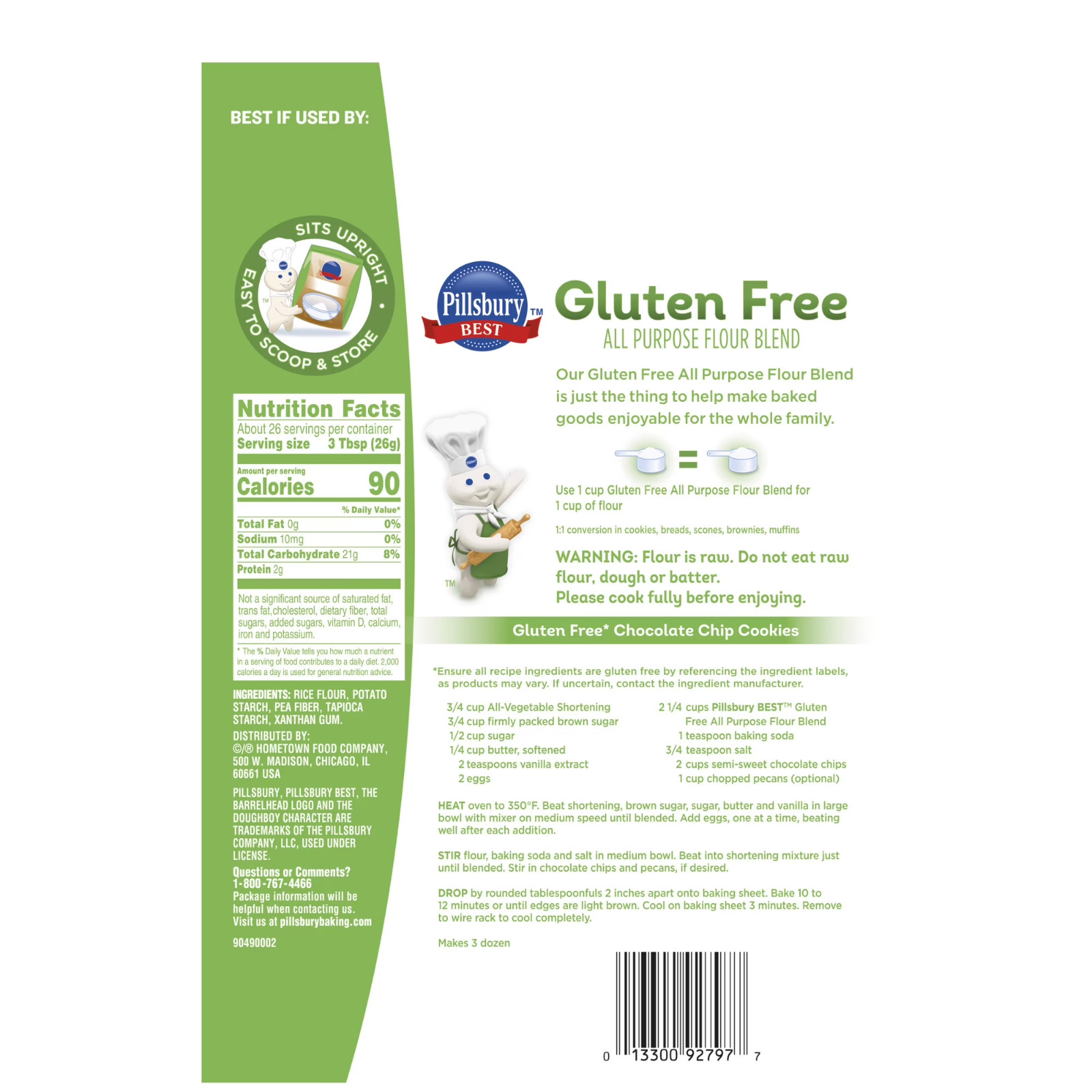 Pillsbury Best Gluten Free All Purpose Flour Blend, 24 oz Bag