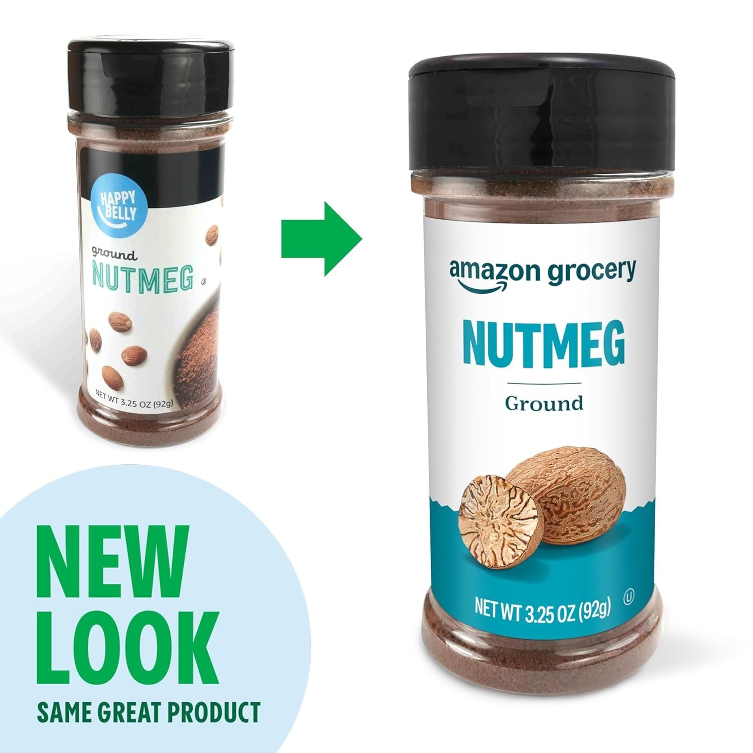 Ground Nutmeg, 3.25 Oz Previously Happy Belly, Packaging May Vary