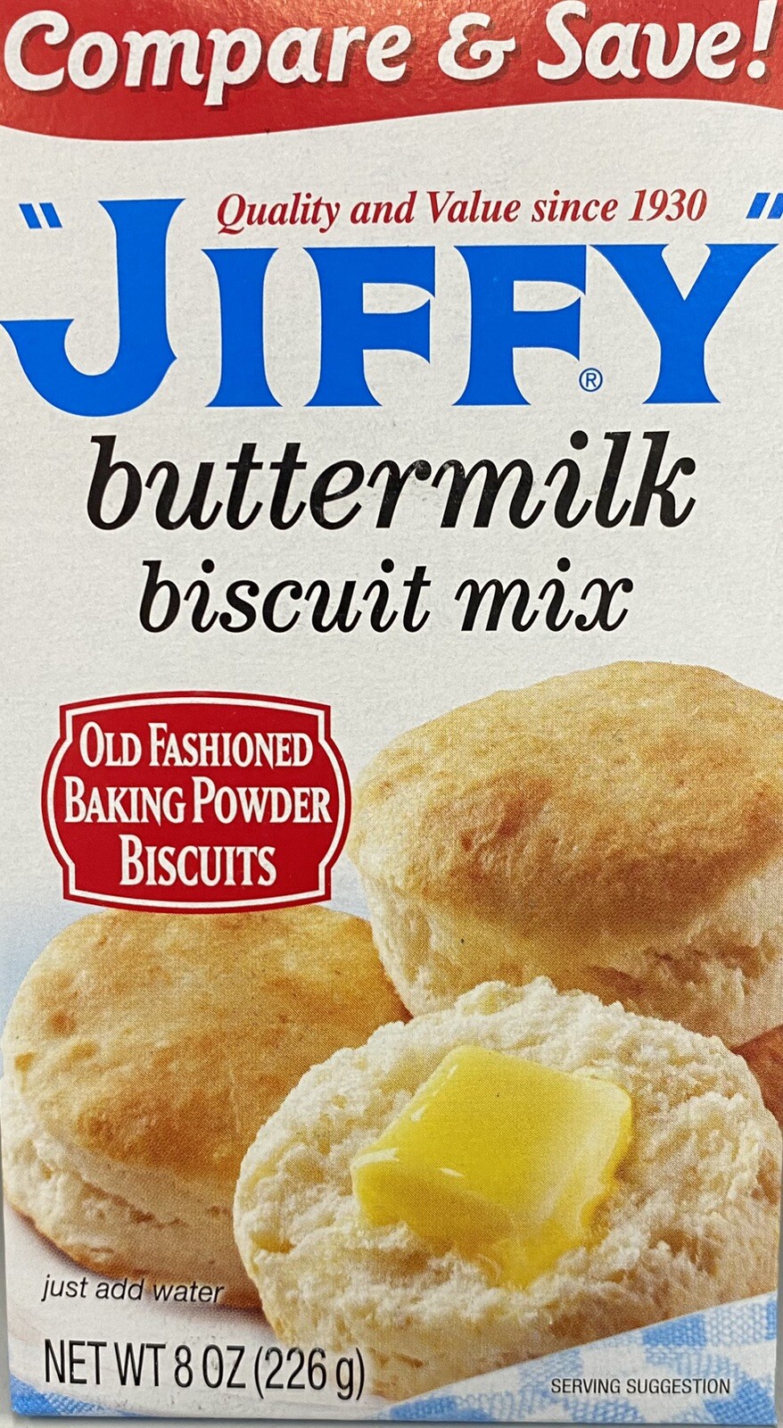 10x Jiffy BUTTERMILK BISCUIT Mix 8 Oz Box Baking Butter Milk – 10 BOXES BULK
