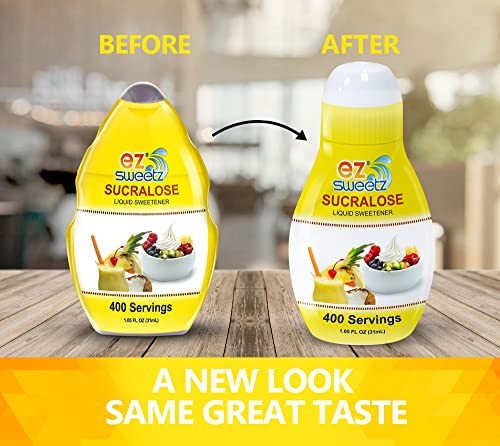 EZ-Sweetz (2 Pack 1.05oz – Liquid Sweetener 400 1.05 Ounce (Pack of 2)