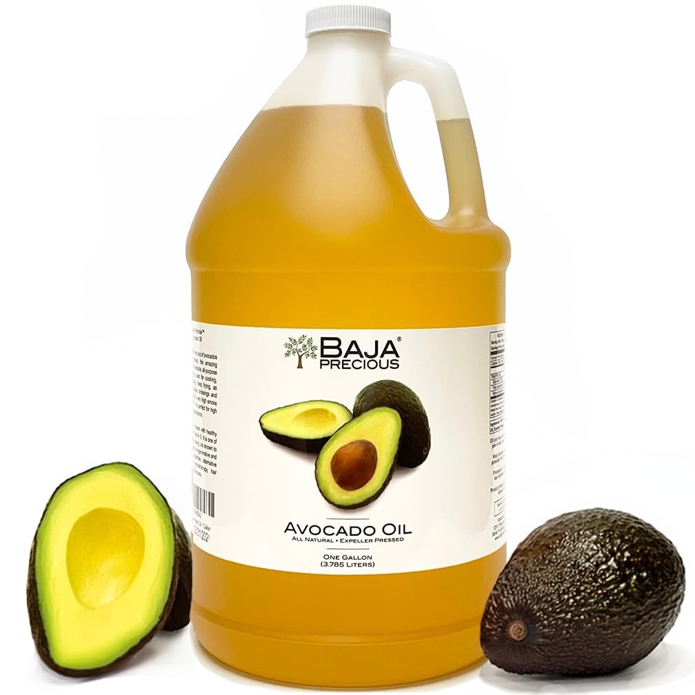 Baja Precious – Avocado Oil 100% Pure 1 Gallon Jug Food Grade Perfect for High