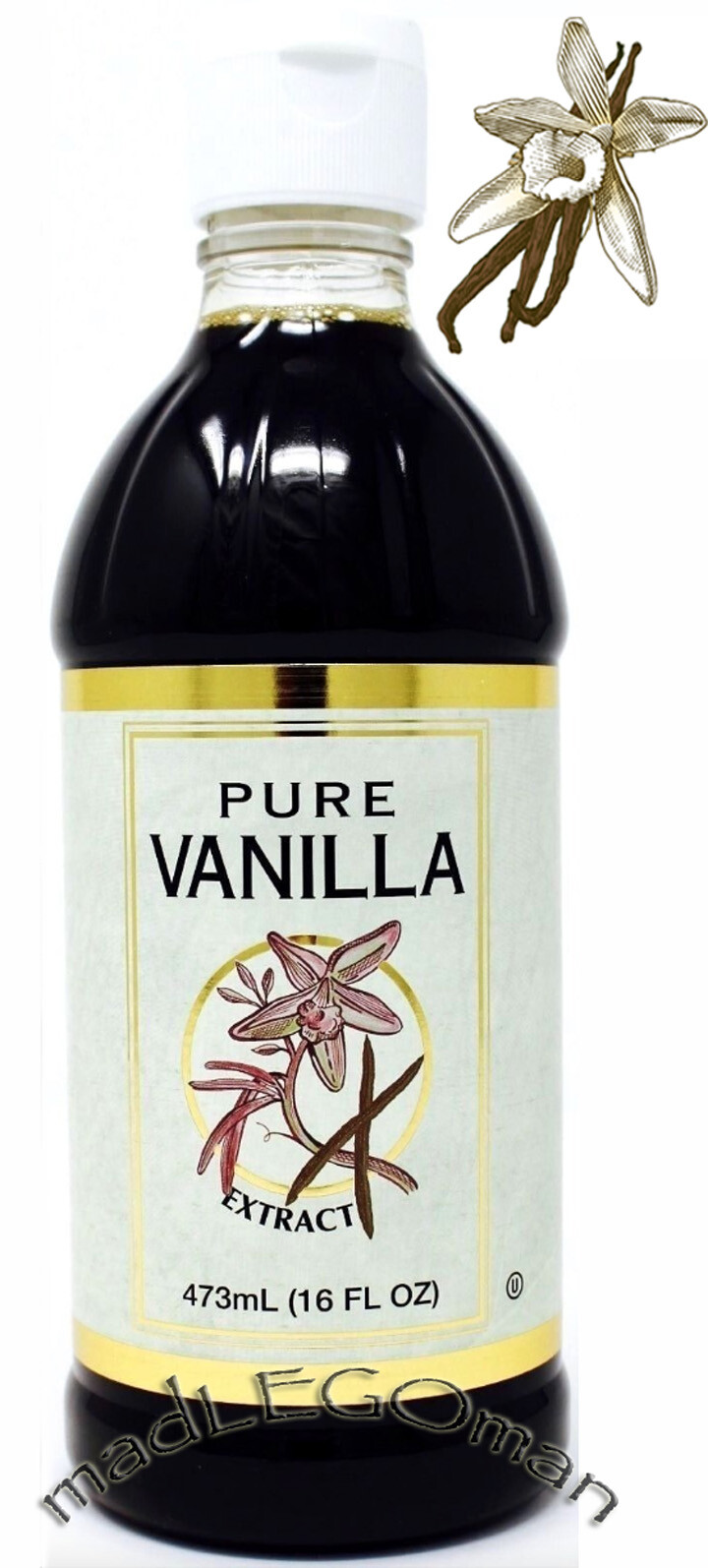 1 FRESH COSTCO KIRKLAND DEEP RICH PURE VANILLA EXTRACT 16 OZ EXP 2028 OR LATER