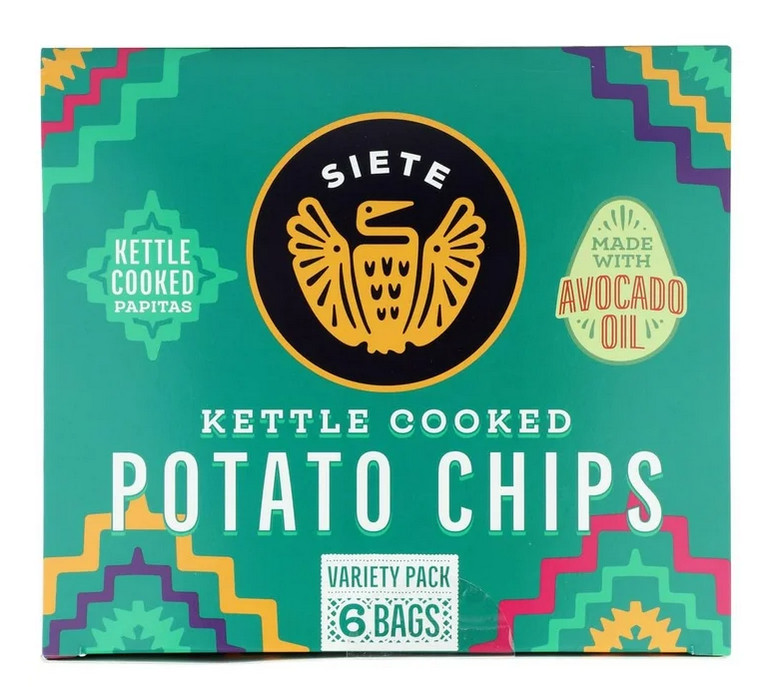 Siete Family Foods Siete Kettle Variety Pack, 6 pack