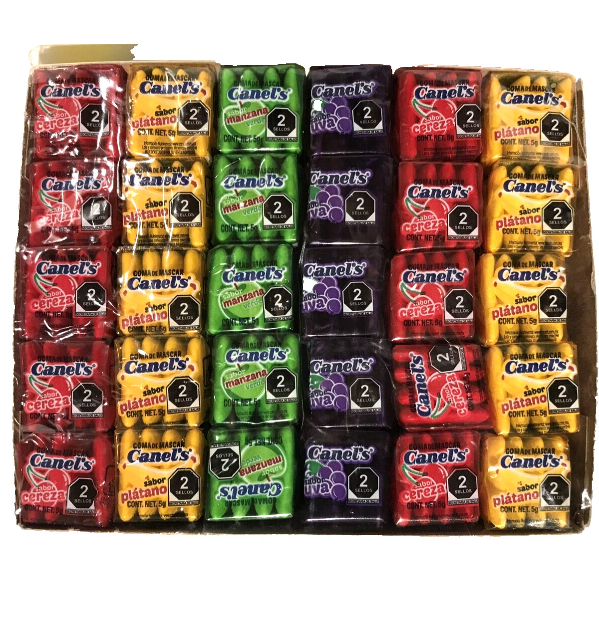 60pcs Canel’s Frutal Chicle 🇲🇽 Chewing Gum Canel’s Fruit Flavor 300gr/11oz