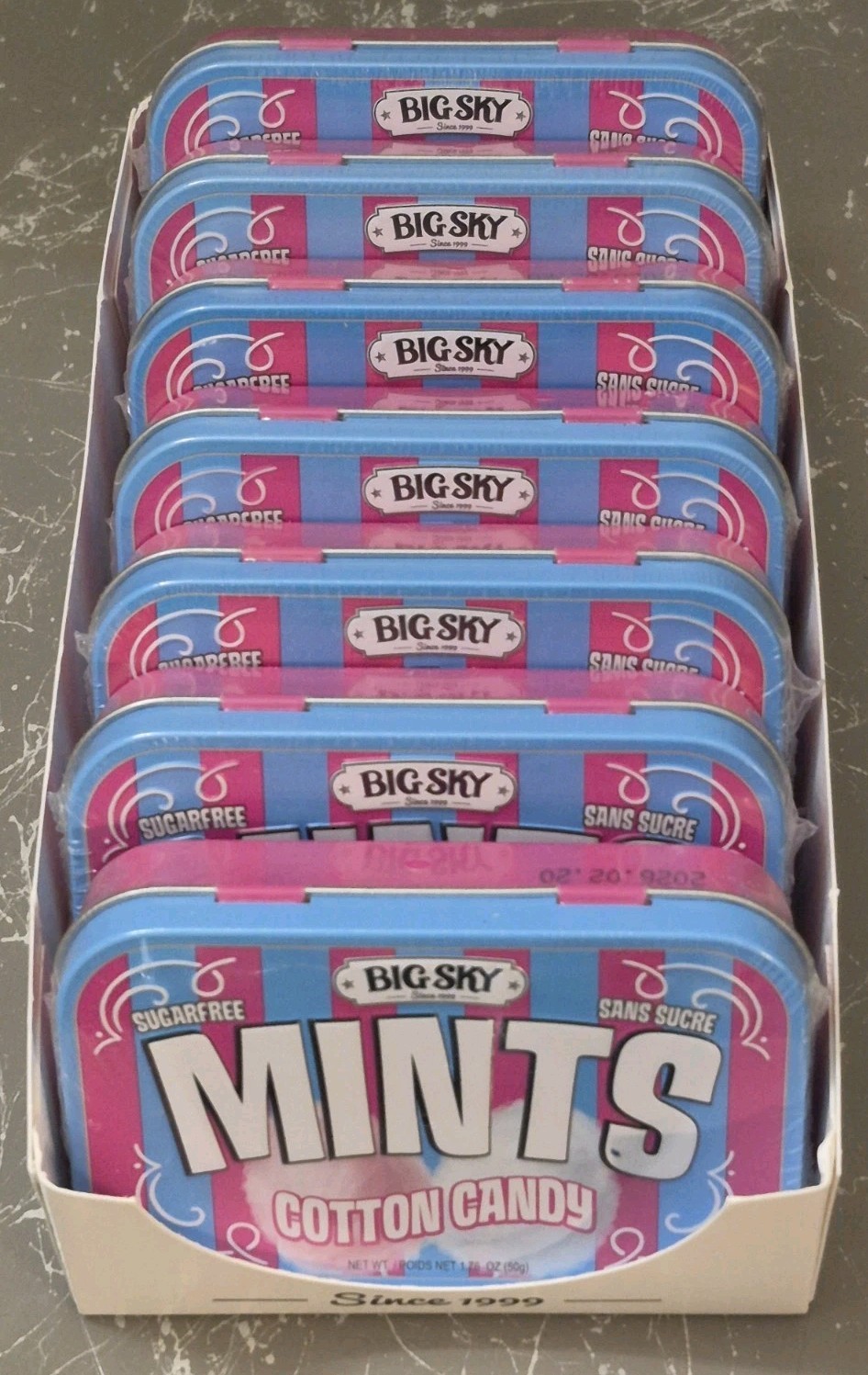 Big Sky Sugar Free Cotton Candy Mints 7 Tins