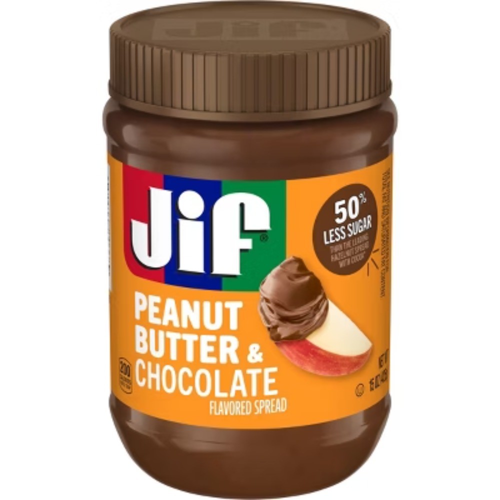 Jif Peanut Butter & Chocolate Flavored Spread – 15oz