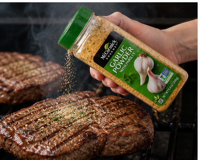 2PACK McCormick Gourmet™ Coarse Grind Garlic Powder with Parsley 24oz