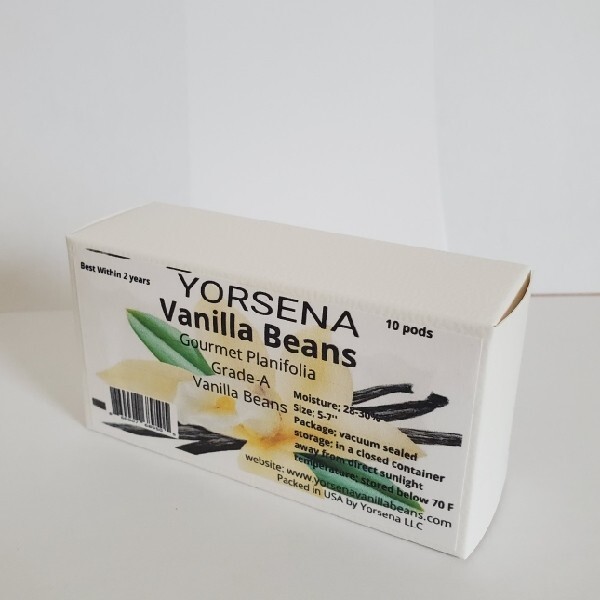 Madagascar Vanilla Beans Grade A , planifolia 10 pods