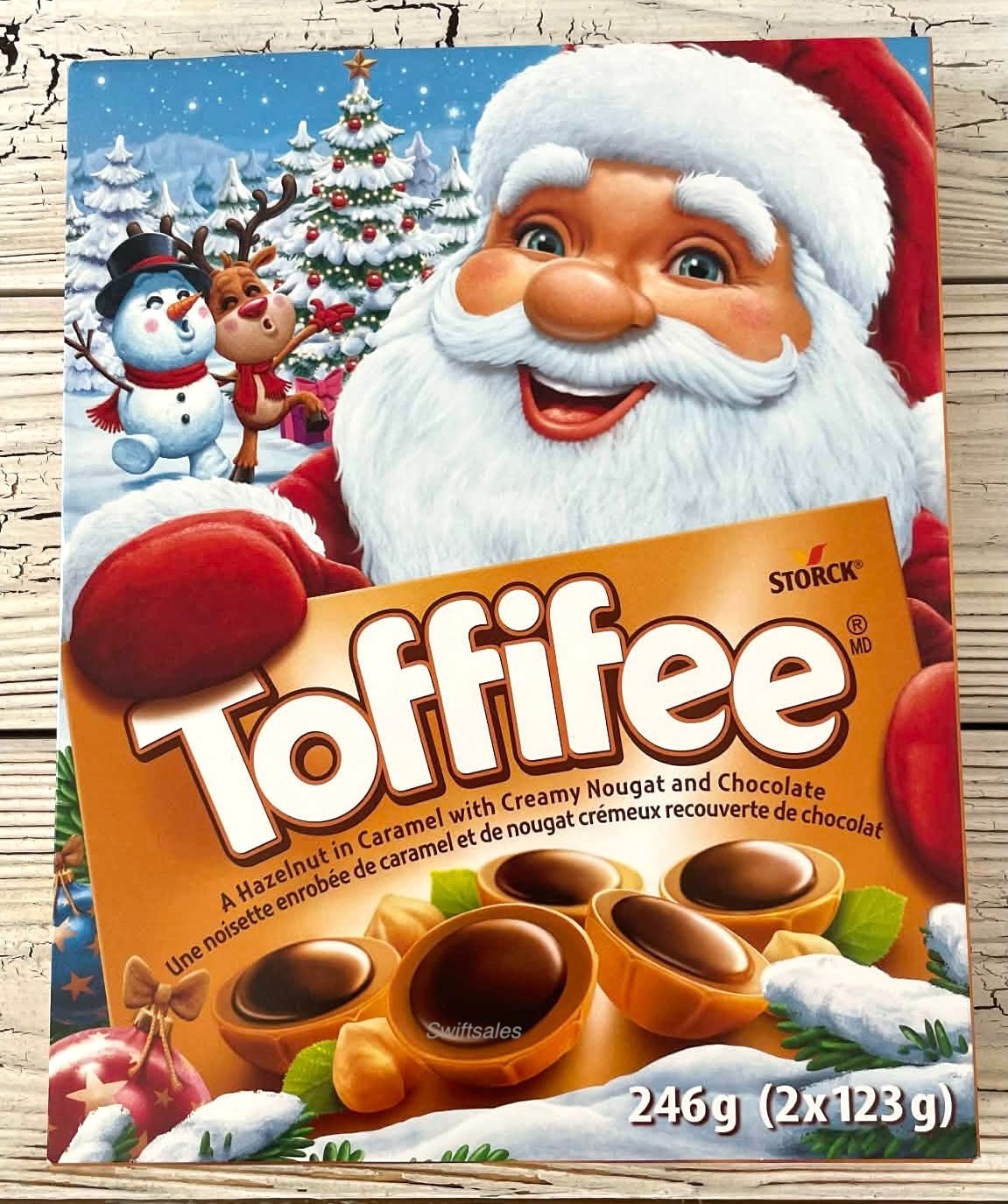 German Toffifee Toffifay Hazelnut Caramel Nougat Milk Chocolate Candy 246g 30Pcs