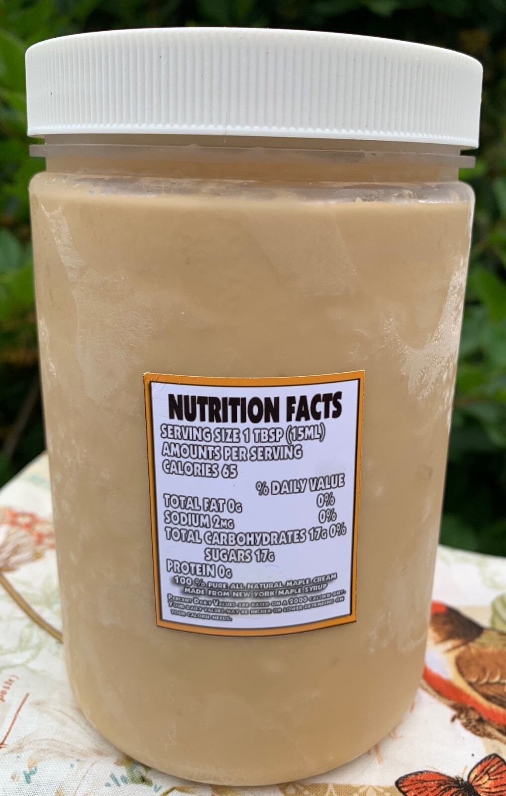 «Special» 100% Pure Maple Cream NY 32 ounce (tammismaple)