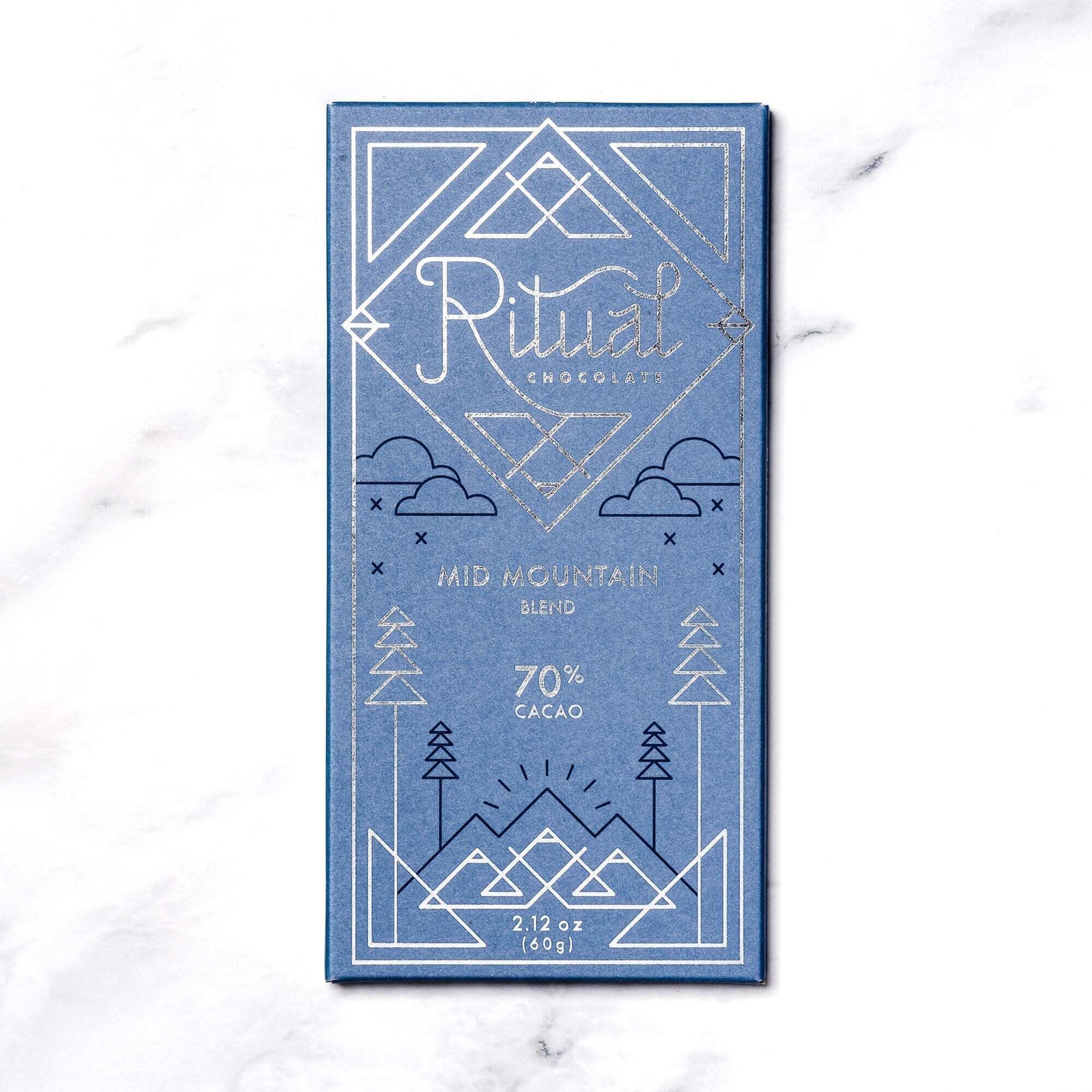 Ritual Chocolate Mid Mountain Blend 70% Dark Chocolate Bar