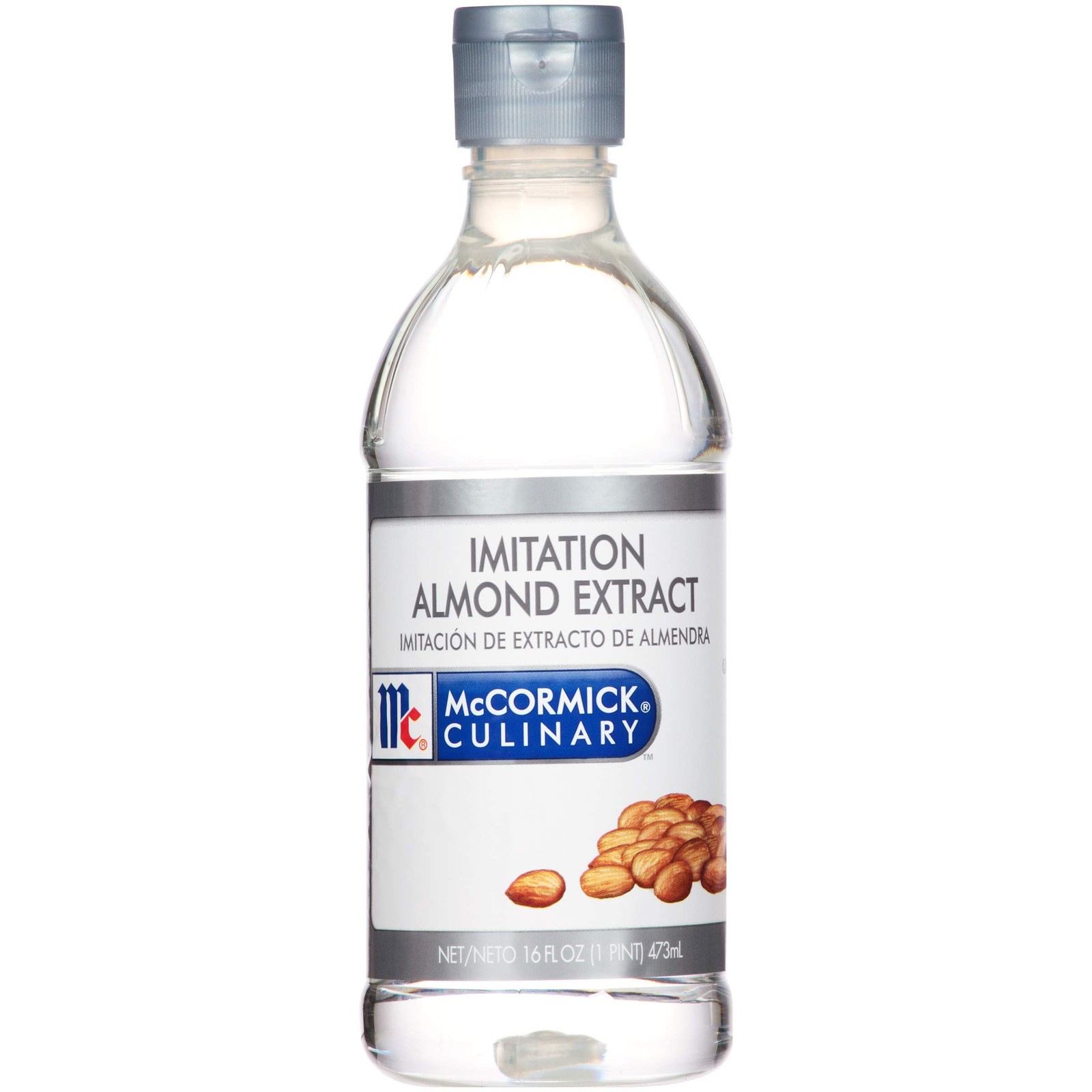 McCormick Culinary Imitation Almond 16 Fl Oz (Pack of 1), Transparent
