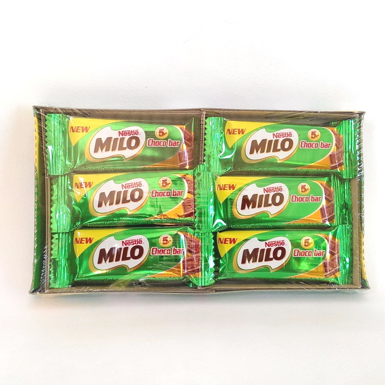 48 pcs NESTLE MILO Choco bar 6g Snack CHOCOLATE Flavor set 4 box of 12 pcs